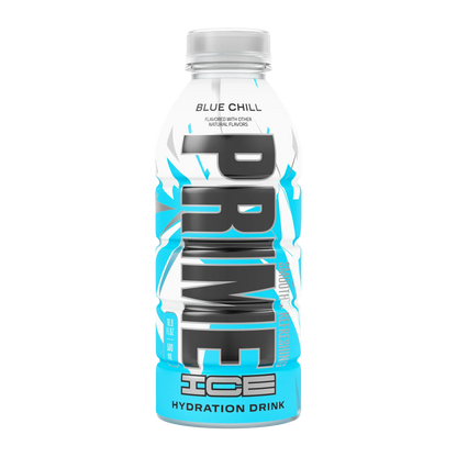 [Pack of 12] Prime Hydration Blue Chill Ice Pop – Electrolyte Sports Drink - Chompy