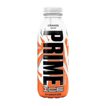 [Pack of 12] Prime Hydration Orange Ice – Electrolyte Sports Drink - Chompy
