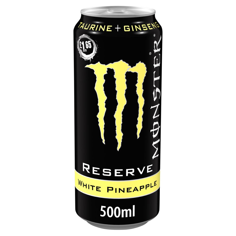 Monster Energy Reserve White Pineapple 24x500ml - Chompy