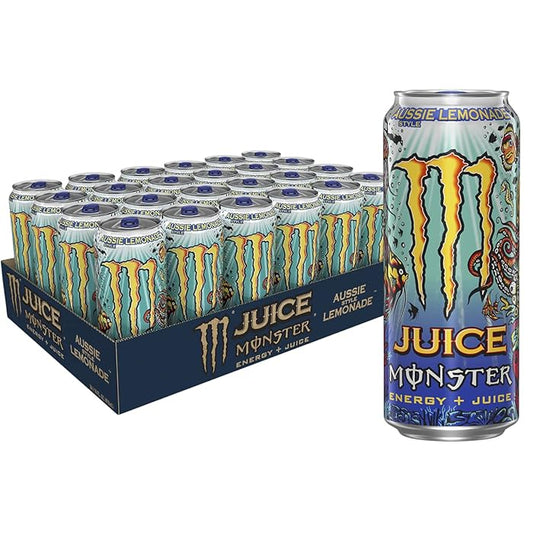 Monster Energy Aussie Style Lemonade 24x500ml | Energy Drink - Chompy
