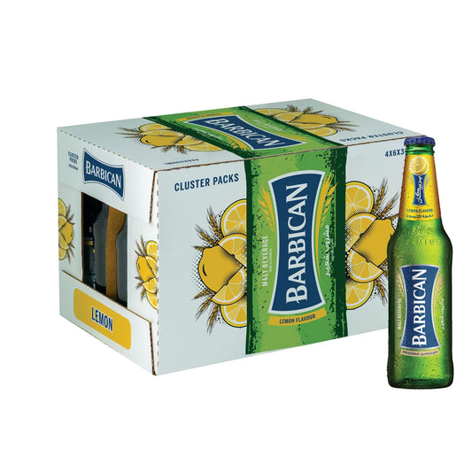 Barbican Lemon 24x330ml | Non-Alcoholic Malt Drink - Chompy