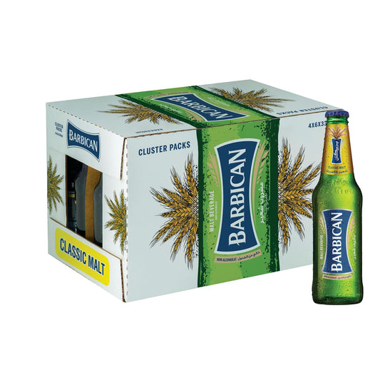 Barbican Malt Original Classic 24x330ml | Non-Alcoholic Malt Drink - Chompy