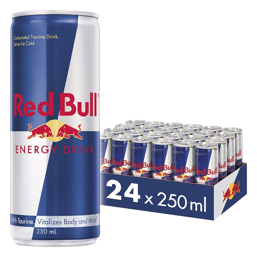 Red Bull Original 24x250ml | Energy Drink Austria Version - Chompy