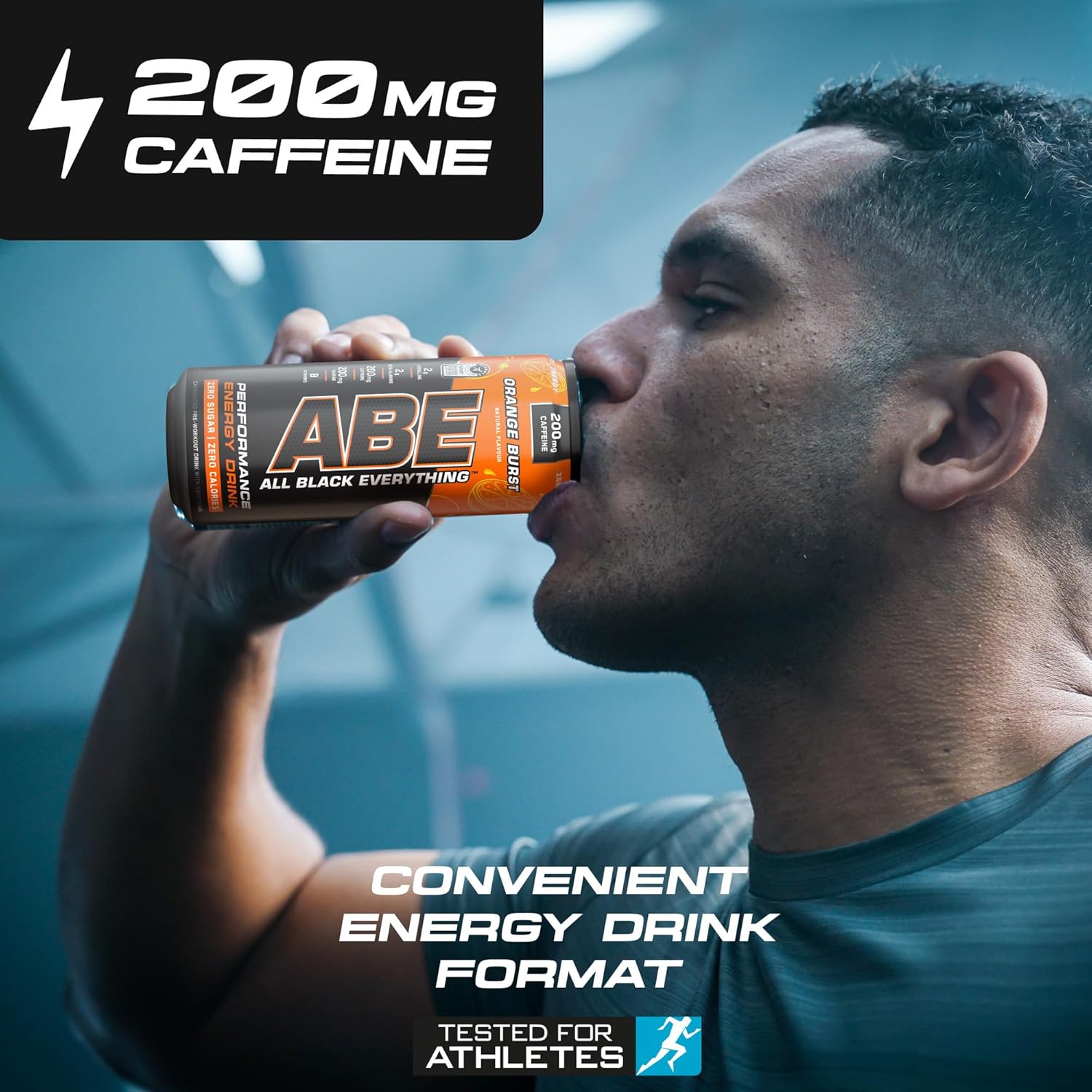 ABE Performance Energy Drink Orange Burst 330ml | Pack of 12 - Chompy