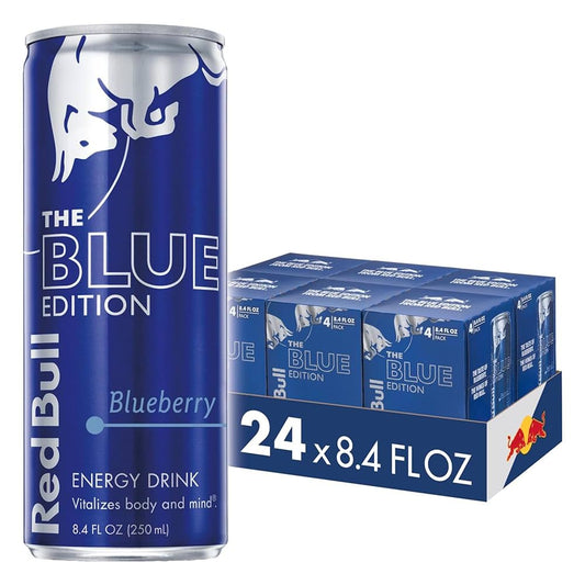 Red Bull Blue Edition Blueberry 24x250ml | Energy Drink - Chompy