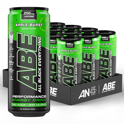 ABE Performance Energy Drink Apple Burst 330ml | Pack of 12 - Chompy