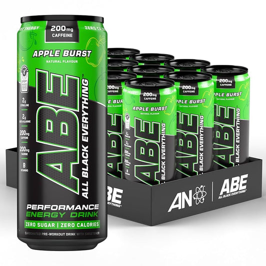 ABE Performance Energy Drink Apple Burst 330ml | Pack of 12 - Chompy