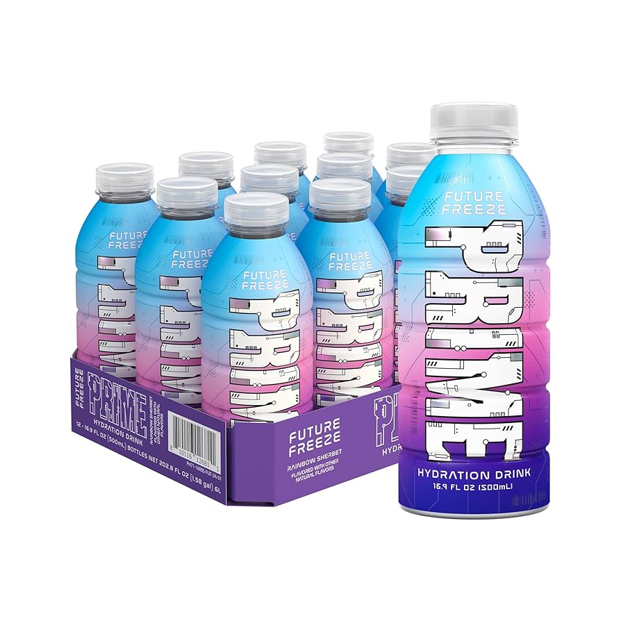[Pack of 12] Prime Hydration Future Freeze – Electrolyte Sports Drink - Chompy