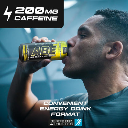 ABE Performance Energy Drink Cloudy Lemon 330ml | Pack of 12 - Chompy
