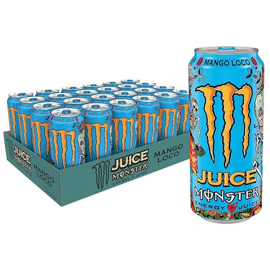 Monster Energy Mango Loco 24x500ml | Energy Drink - Chompy