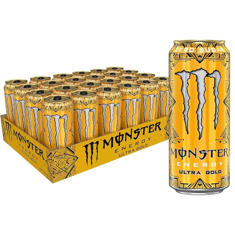 Monster Energy Ultra Golden Pineapple 24x500ml - Chompy