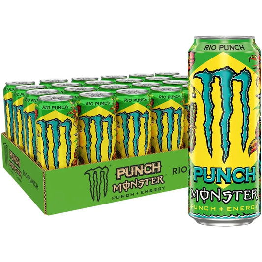 Monster Energy Rio Punch 24x500ml | Energy Drink - Chompy