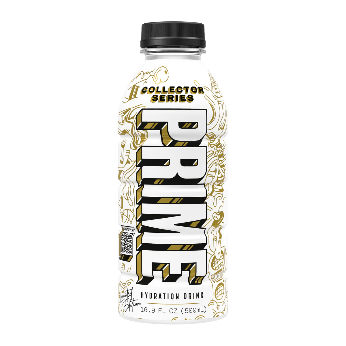 [Limited Edition] Prime Hydration Collector’s Series White Bottle – Special Edition 12 pcs - Chompy