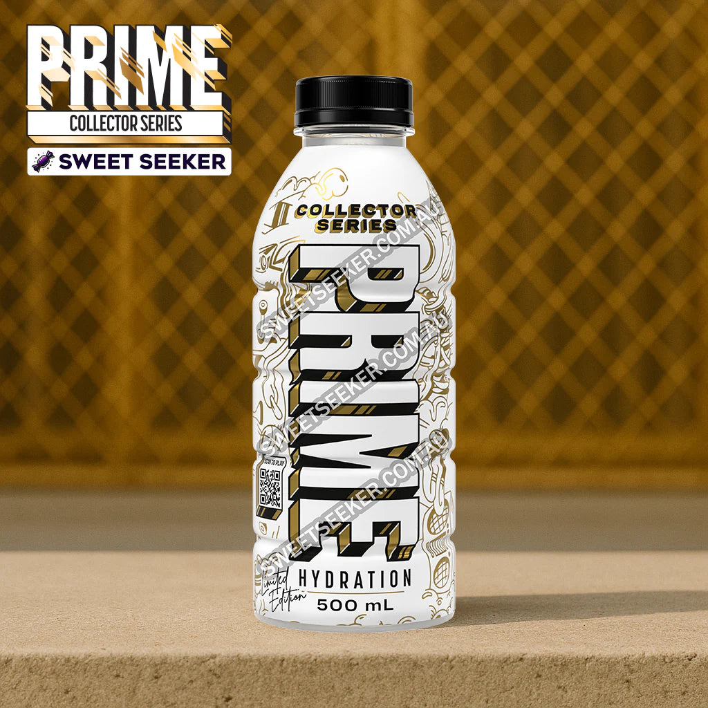 [Limited Edition] Prime Hydration Collector’s Series White Bottle – Special Edition 12 pcs - Chompy