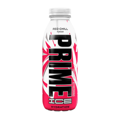 [Pack of 12] Prime Hydration Red Chill Ice Pop – Electrolyte Sports Drink - Chompy