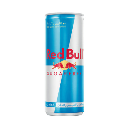 Red Bull Sugarfree 24x250ml | Zero Sugar Energy Drink Arabic - Chompy
