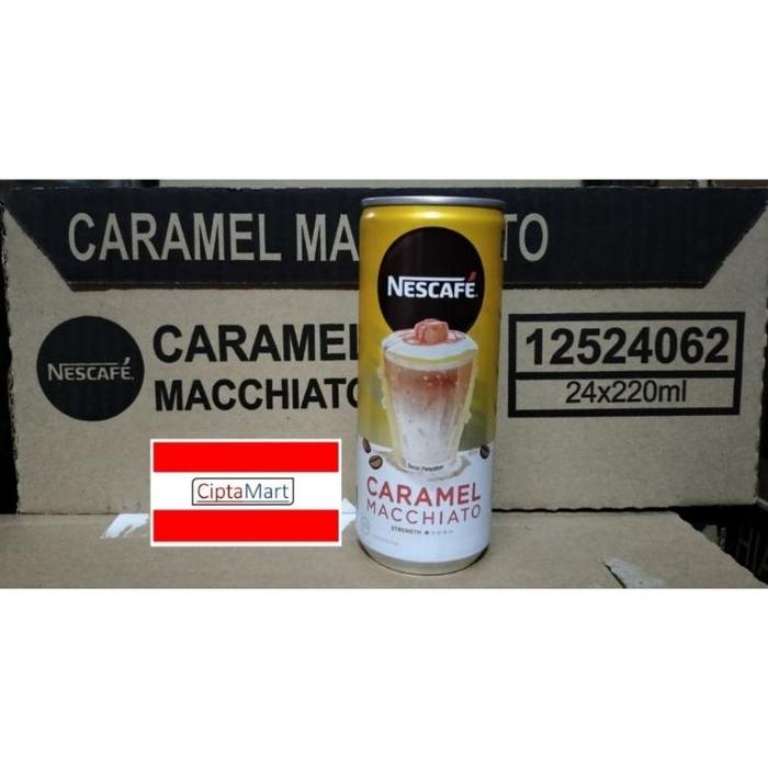 Nescafé Caramel Macchiato 24x220ml | Ready-to-Drink Coffee - Chompy