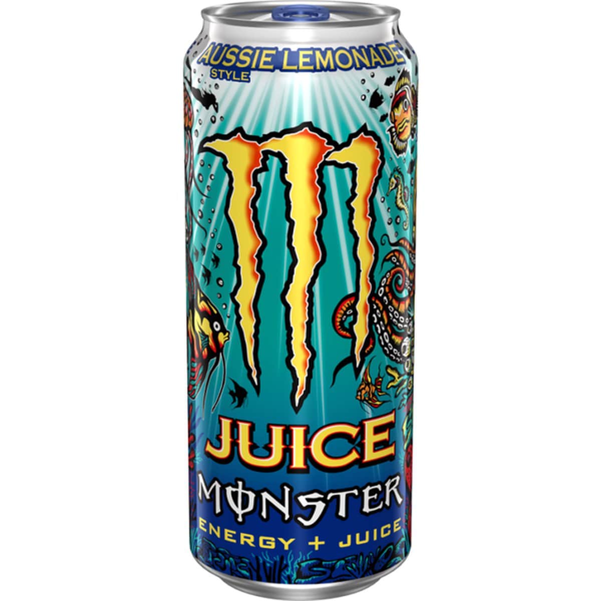 [Pack of 24] Monster Energy Juice Monster Aussie Style Lemonade - 500ML - Chompy