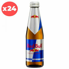 Red Bull Energy Drink Glass Bottles 24x250ml | Original - Chompy