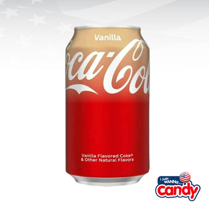 Coca-Cola Vanilla 355ml | Pack of 12 | Classic Cola Soft Drink - Chompy